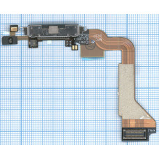 Шлейф разъема питания для iPhone 4 черный