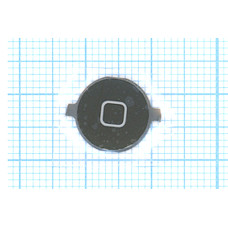 Кнопка HOME для Apple iPhone 4 черная
