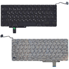 Клавиатура для ноутбука Macbook A1297 черная, большой Enter