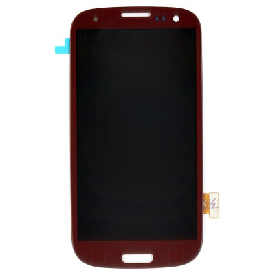 Дисплей для Samsung Galaxy S3 GT-I9300 красный