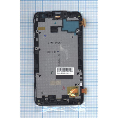 Дисплей для HTC Titan X310e черный с рамкой