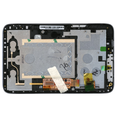 Дисплей для Lenovo A2107 черный с рамкой
