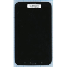 Модуль (матрица + тачскрин) для Samsung Galaxy Tab 3 7.0 SM-T211 черный с рамкой