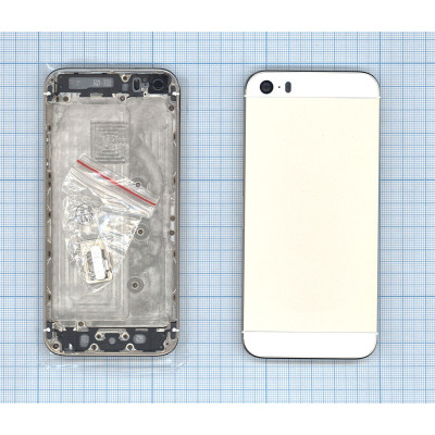 Задняя крышка для iPhone 5S золото