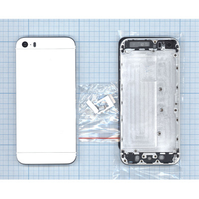 Задняя крышка для iPhone 5S белая