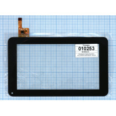 Сенсорное стекло (тачскрин) FPC-TP070011(DR1334)-01 черное