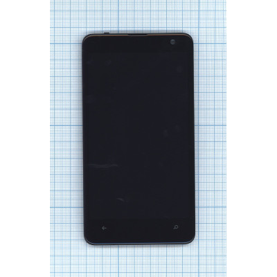 Дисплей для Nokia Lumia 625 черный с рамкой