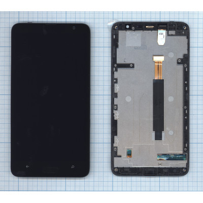 Дисплей для Nokia Lumia 1320 черный с рамкой