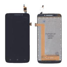 Дисплей для Lenovo S650 черный