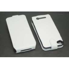 Аккумулятор/чехол для Apple iPhone 4/4s 2300 mAh черно-белый leather case