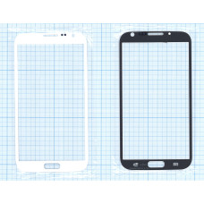 Стекло для Samsung Galaxy Note II GT-N7100 белое