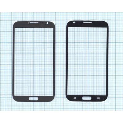 Стекло для Samsung Galaxy Note II GT-N7100 серое