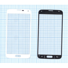 Стекло для Samsung Galaxy S5 белое