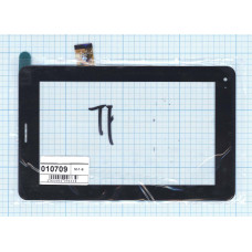Сенсорное стекло (тачскрин) TPC1219 VER1.0 черное
