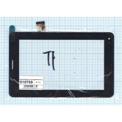 Сенсорное стекло (тачскрин) TPC1219 VER1.0 черное