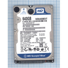 Жесткий диск WD Scorpio Blue 2.5
