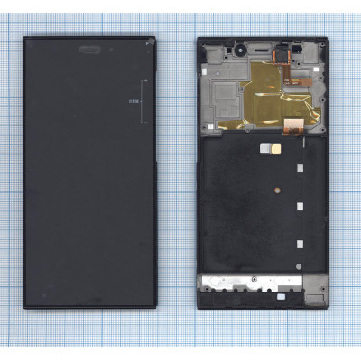 Дисплей для Xiaomi Mi3 WCDMA с рамкой черный