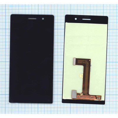 Дисплей для Huawei Ascend P7 черный