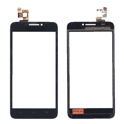 Сенсорное стекло (тачскрин) для Huawei Ascend G630 черное