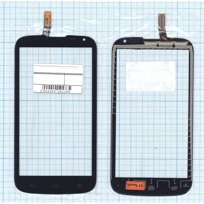 Сенсорное стекло (тачскрин) для Huawei Ascend G610 черное