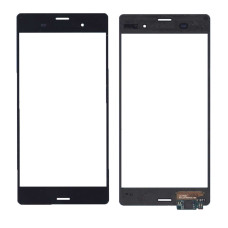 Сенсорное стекло (тачскрин) для Sony Xperia Z3 (D6603) черное