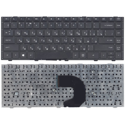 Клавиатура для ноутбука HP Probook 4440S 4441s черная без рамки