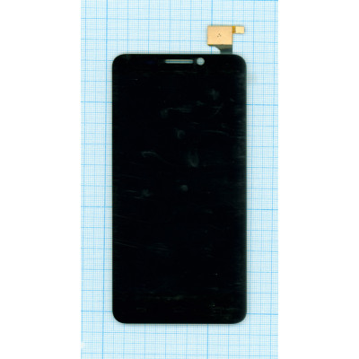 Дисплей для Alcatel One Touch Idol 6030D черный