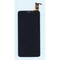 Дисплей для Alcatel Idol X 6040D черный