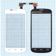 Сенсорное стекло (тачскрин) для ZTE V829 белое