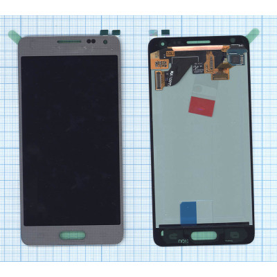 Дисплей для Samsung Galaxy Alpha SM-G850F серебристый