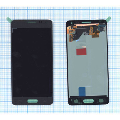 Дисплей для Samsung Galaxy Alpha SM-G850F черный