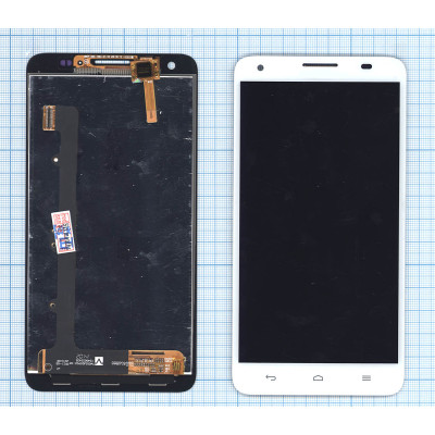 Дисплей для Huawei Honor 3X (G750) белый