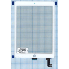 Сенсорное стекло (тачскрин) для iPad Air 2 (A1566, A1567) белое OEM
