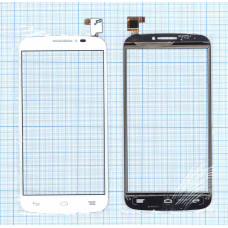 Сенсорное стекло (тачскрин) для Alcatel One Touch Pop C7 7041D белое