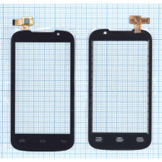 Сенсорное стекло (тачскрин) для Prestigio MultiPhone 3400 DUO черное