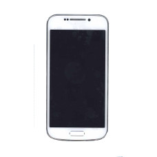 Дисплей для Samsung Galaxy S4 Zoom SM-C101 белый с рамкой