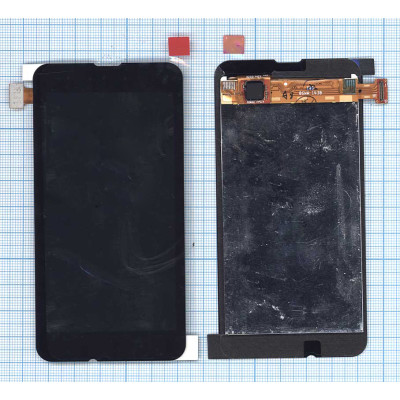 Дисплей для Nokia Lumia 530 черный