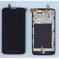 Дисплей для LG L90 D405 черный с рамкой