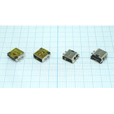 Разъем Micro USB для планшета тип USB 45 (RS-MI004) 5 pin
