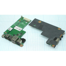Плата питания для ноутбука HY-DE032 Dell Latitude E5500 с USB и Audio разъемами