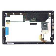 Модуль (матрица + тачскрин) для Asus Eee Slate B121 черный с рамкой