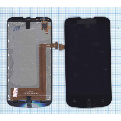 Дисплей для Lenovo A800 черный