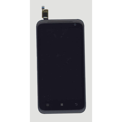 Дисплей для Lenovo S720 черный с рамкой