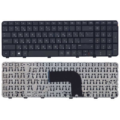 Клавиатура для ноутбука HP Pavilion DV6-7000 черная с рамкой