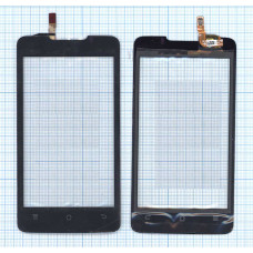 Сенсорное стекло (тачскрин) для Huawei Ascend G301 черное