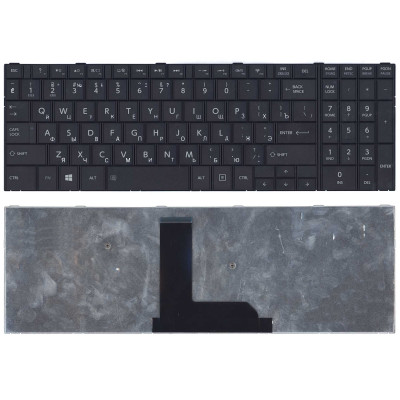 Клавиатура для ноутбука Toshiba Satellite C50-B черная