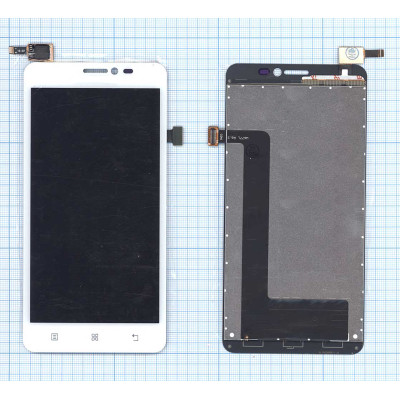 Дисплей для Lenovo S850 белый