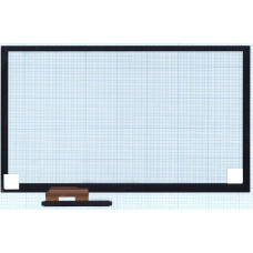 Сенсорное стекло (тачскрин) для Dell 17.3 черный