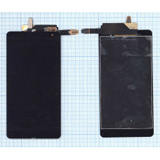 Дисплей для Microsoft Lumia 535 черный