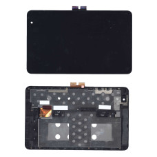 Модуль (матрица + тачскрин) для Dell Venue 8 Pro черный с рамкой